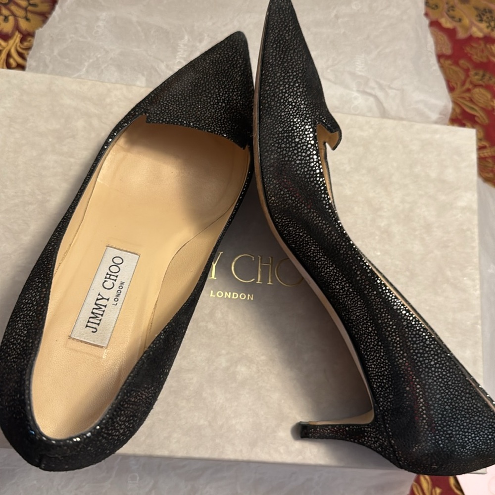 Jimmy Choo kitten heels size 38 - Picture 6 of 6